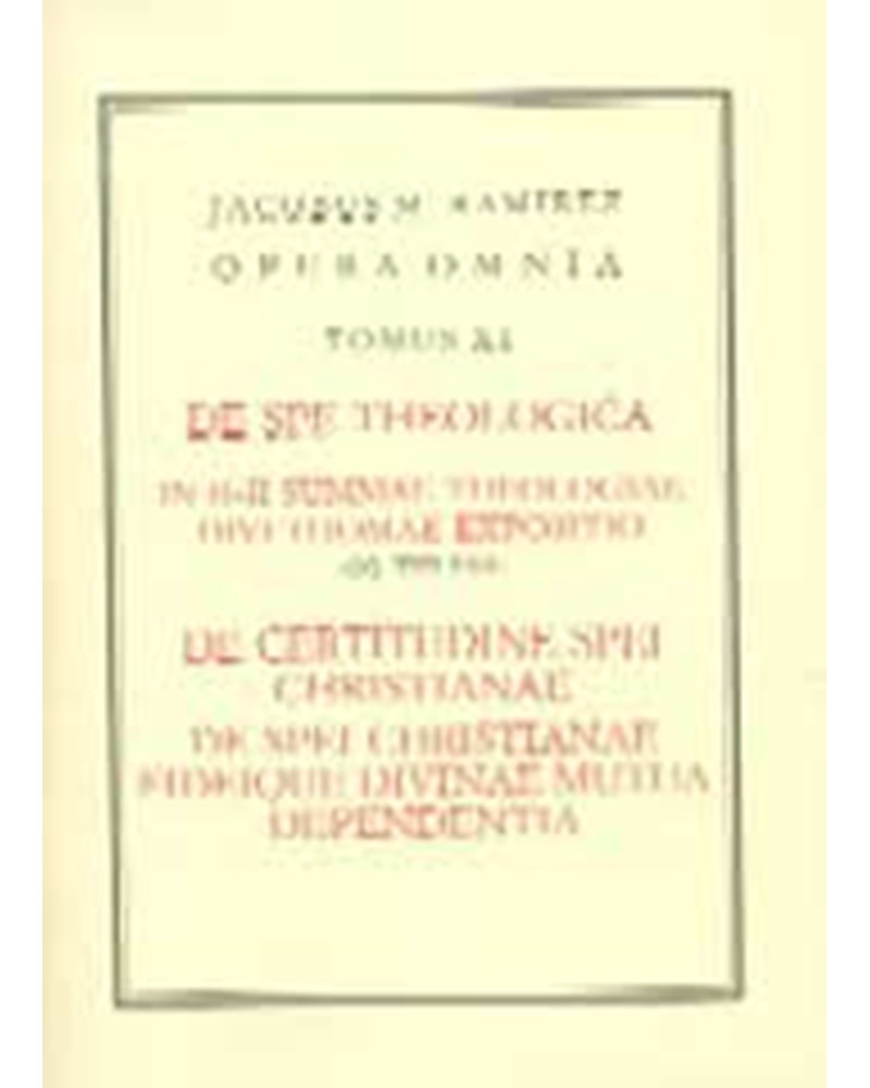 OPERA OMNIA. TOMO XI