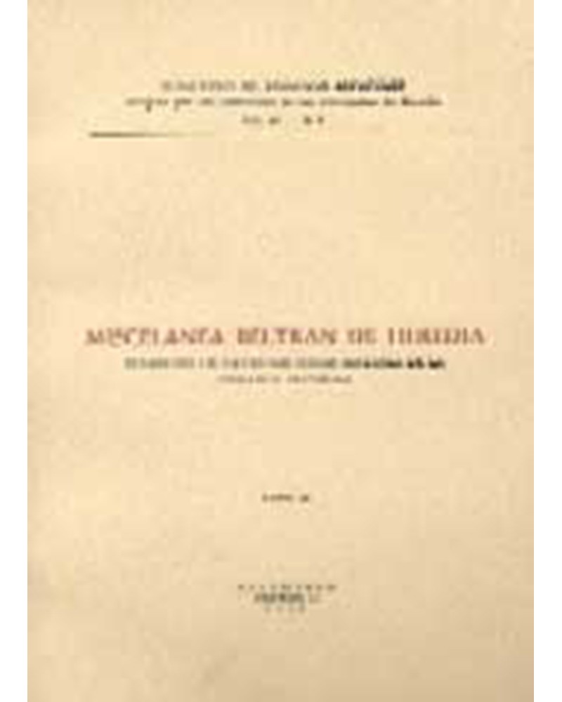 MISCELÁNEA BELTRÁN DE HEREDIA II