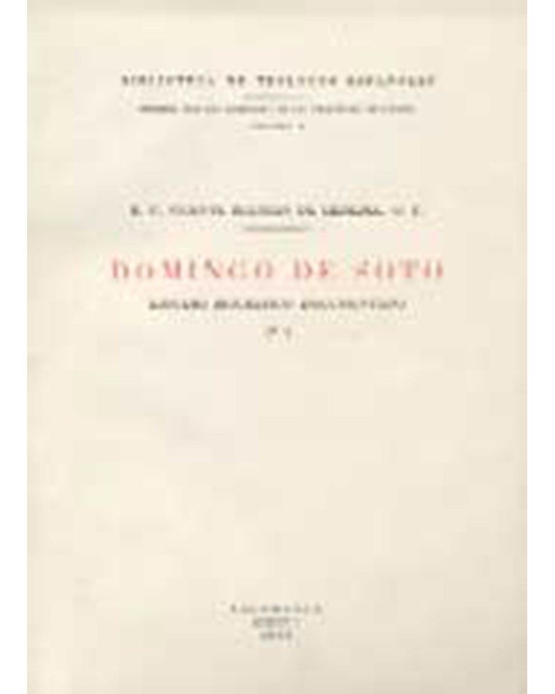 DOMINGO DE SOTO. ESTUDIO BIOGRÁFICO DOC