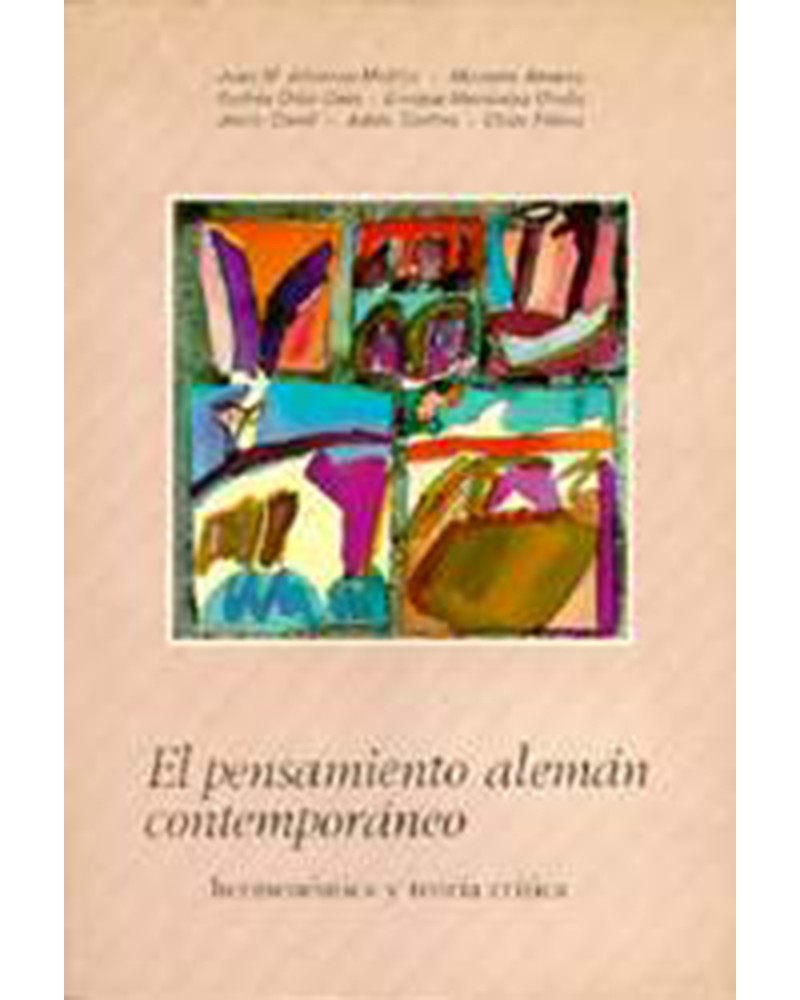 EL PENSAMIENTO ALEMÁN CONTEMPORÁNEO