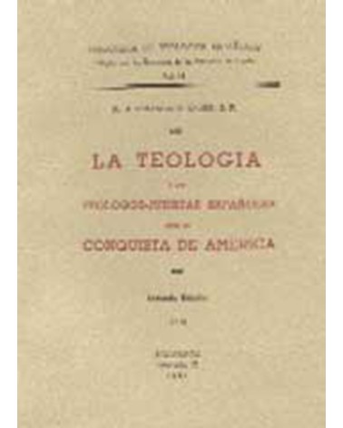 LA TEOLOGÍA Y LOS TEÓLOGOS JURISTAS ESPAÑOLES