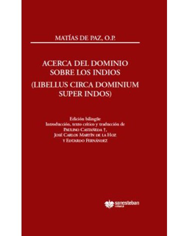 ACERCA DEL DOMINIO SOBRE LOS INDIOS